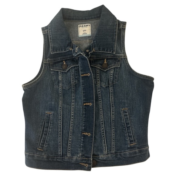 Old Navy Classic Blue Denim Jacket - Picture 1 of 4